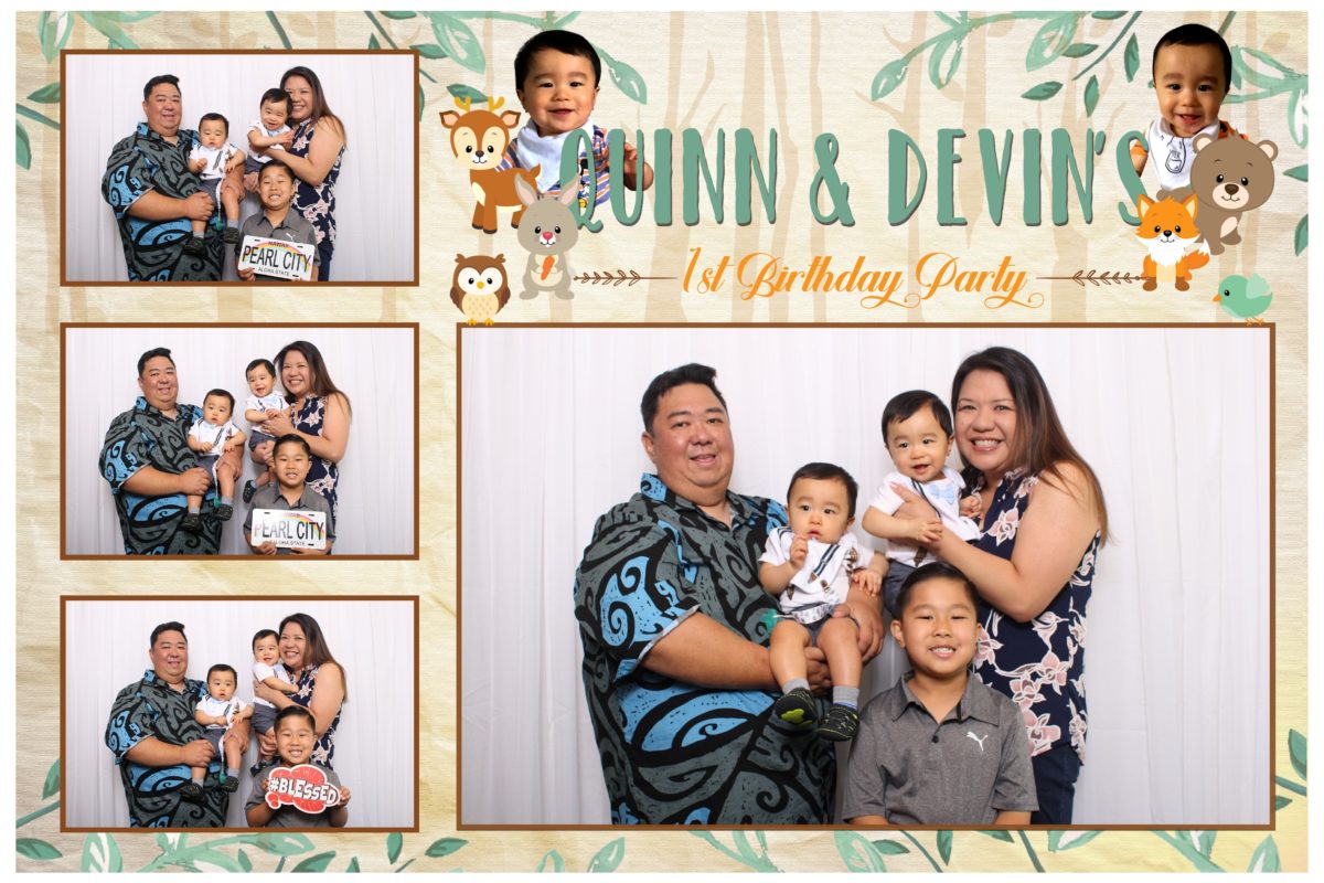 Quinn and Devin’s First Birthday Party