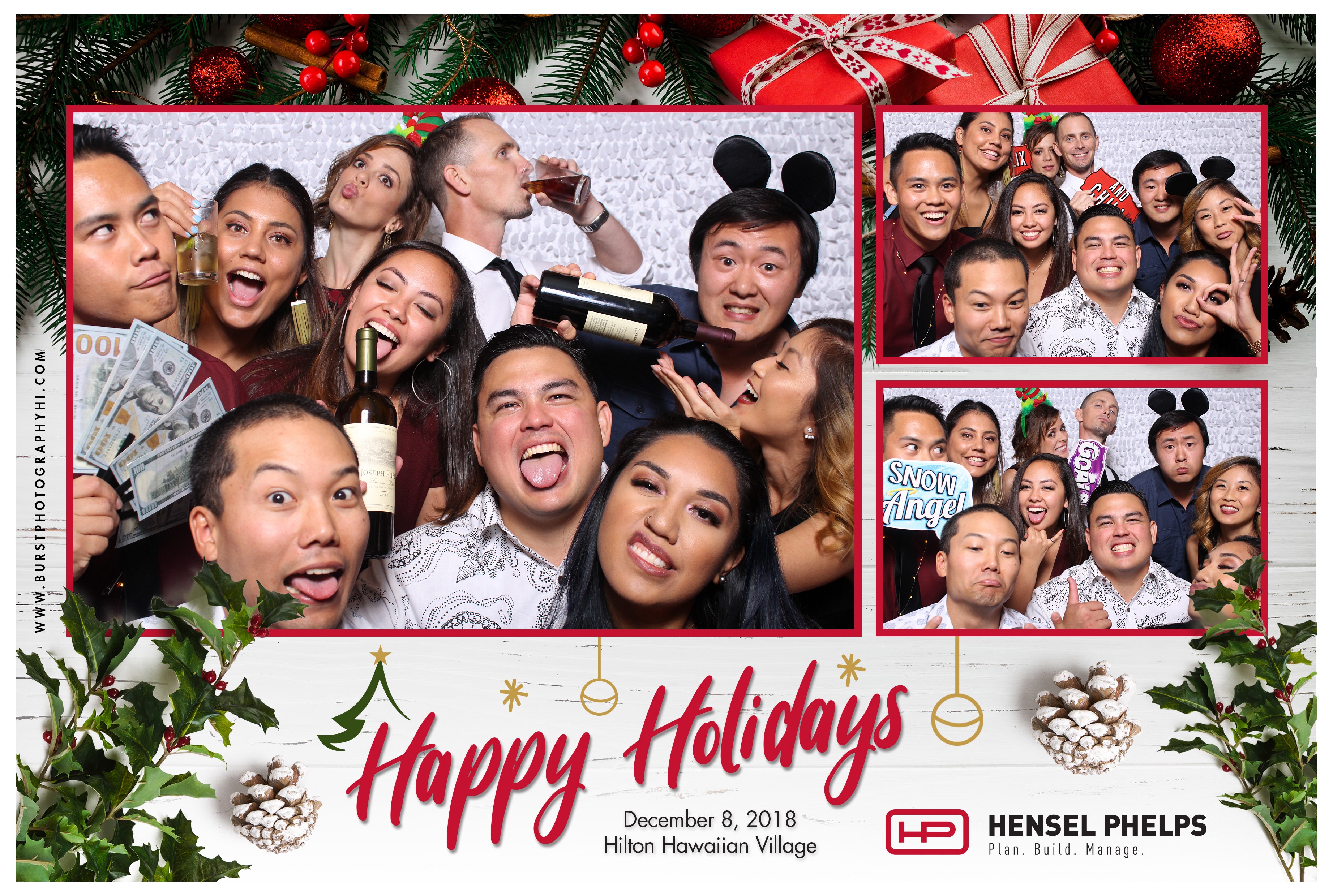 Hensel Phelps Company Holiday Party Burst Photography and Design