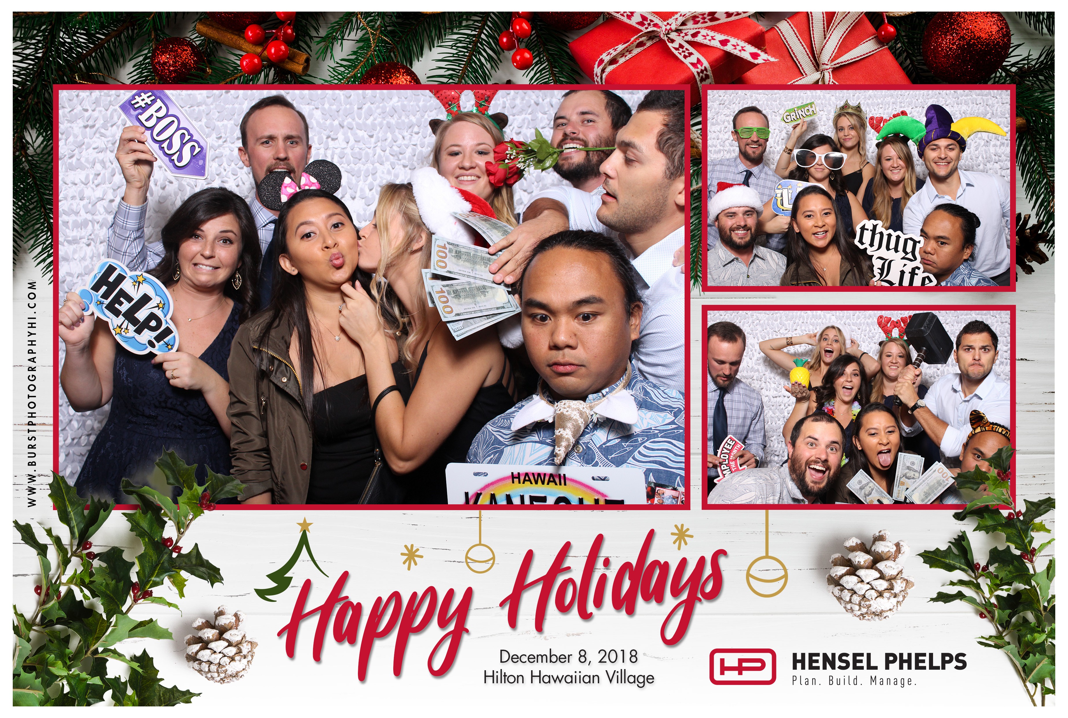 Hensel Phelps Company Holiday Party Burst Photography and Design